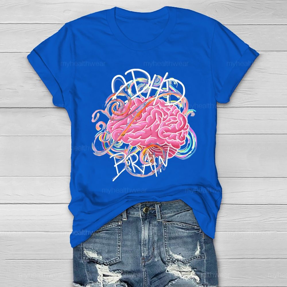 ADHD Brain Healthwear T-shirt