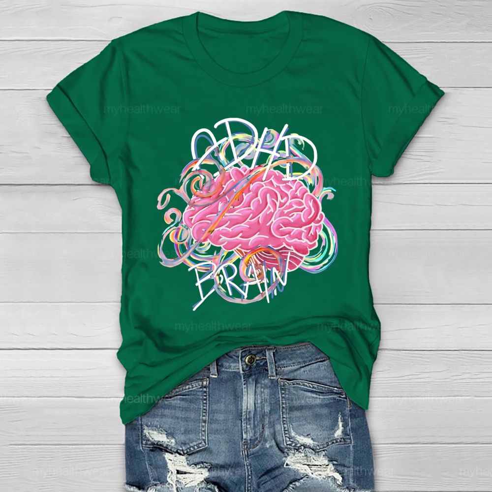 ADHD Brain Healthwear T-shirt