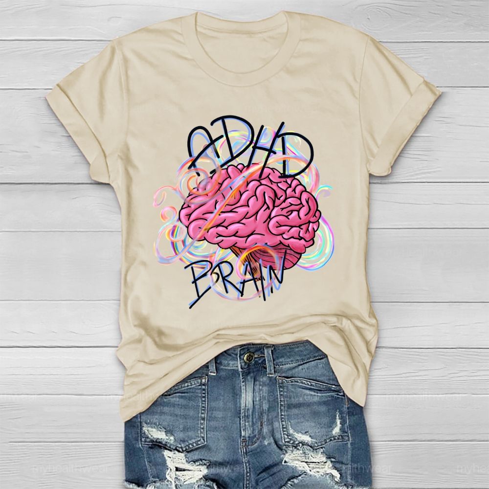ADHD Brain Healthwear T-shirt