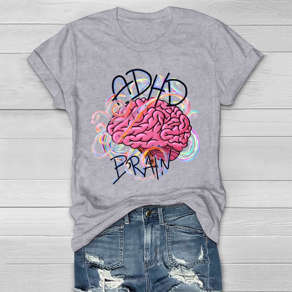 ADHD Brain Healthwear T-shirt