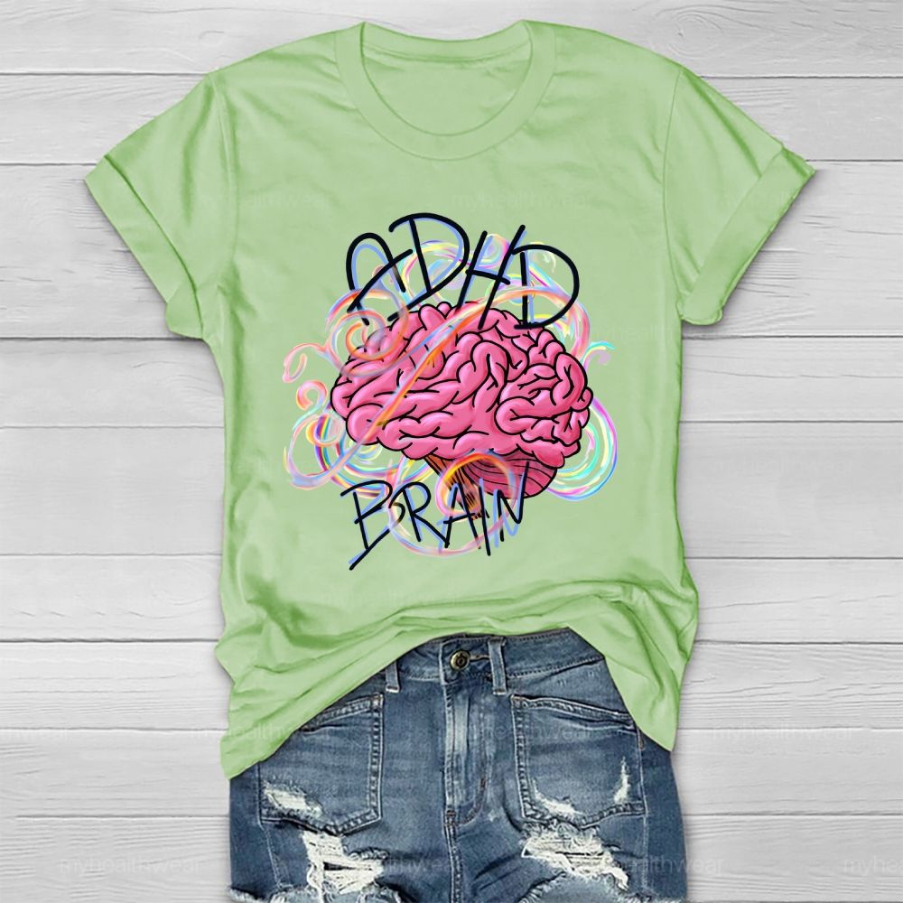 ADHD Brain Healthwear T-shirt