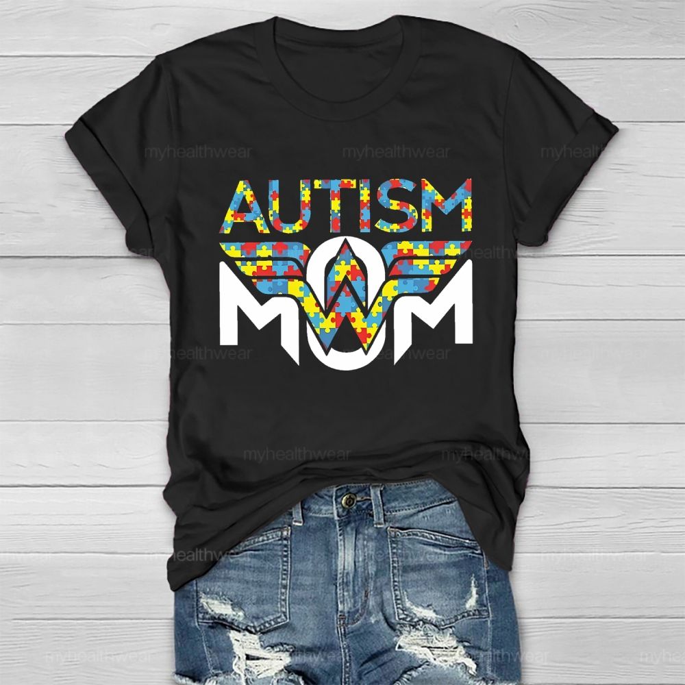 Autistic Mom Healthwear T-shirt