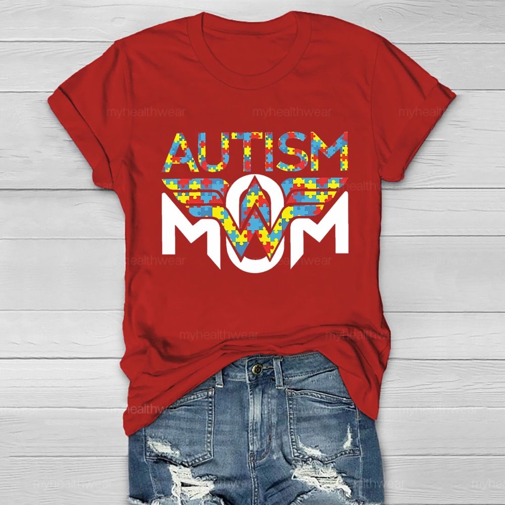 Autistic Mom Healthwear T-shirt