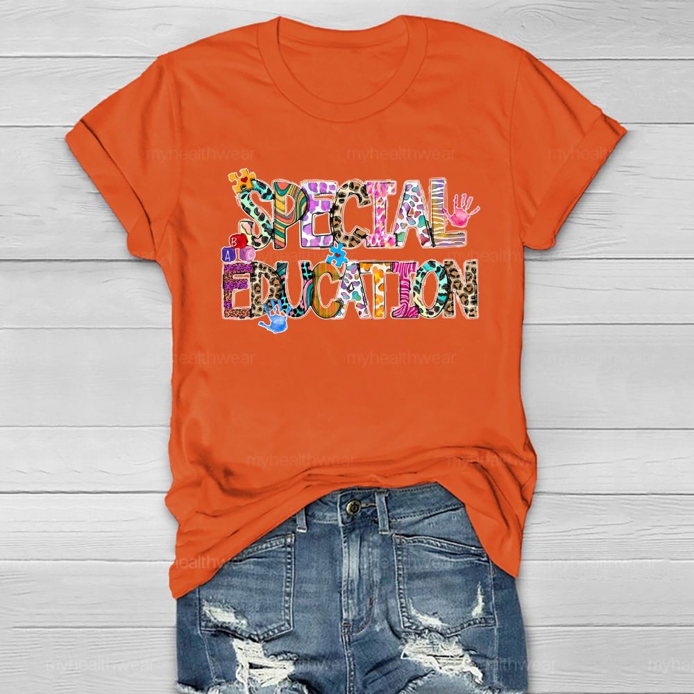 Special Education Teacher Healthwear T-shirt