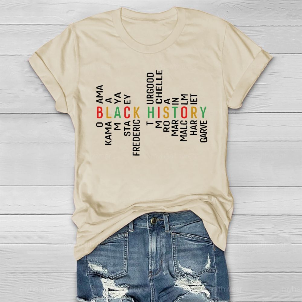 Black History Obama Kamala Maya Stacey Frederick  Healthwear T-shirt