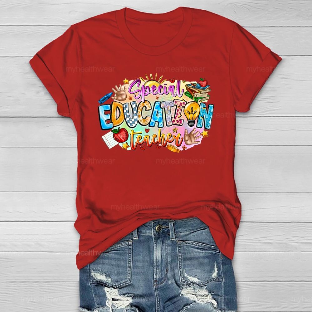 Special Education Teacher Healthwear T-shirt
