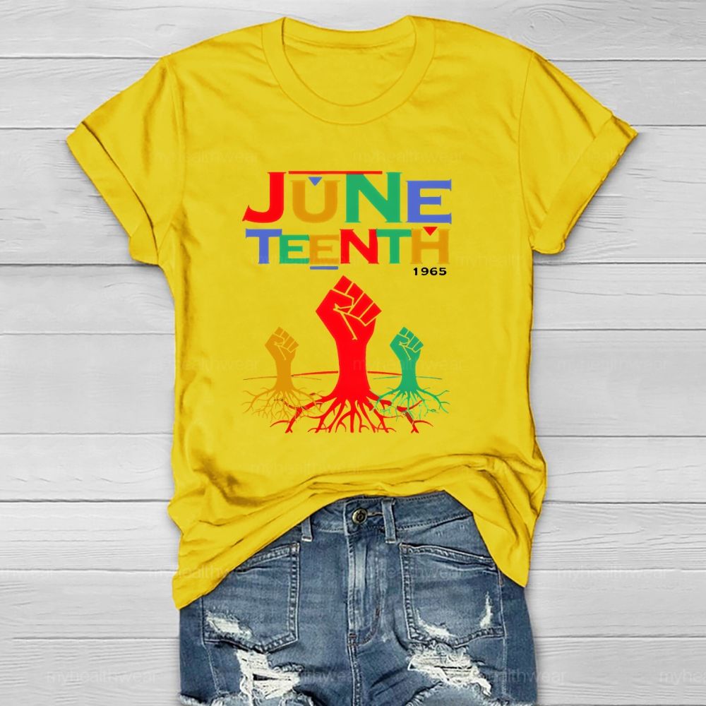 1965 Juneteenth Freedom Day  Healthwear T-shirt