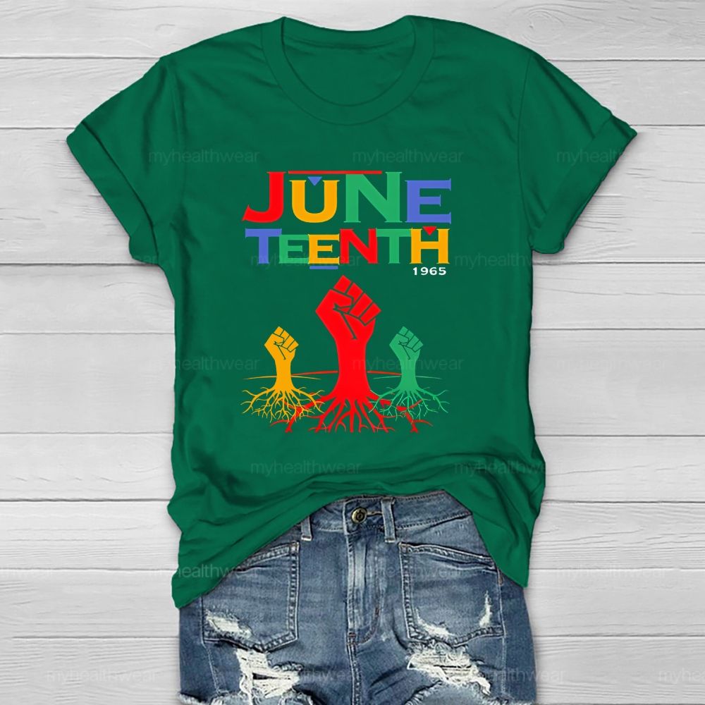1965 Juneteenth Freedom Day  Healthwear T-shirt