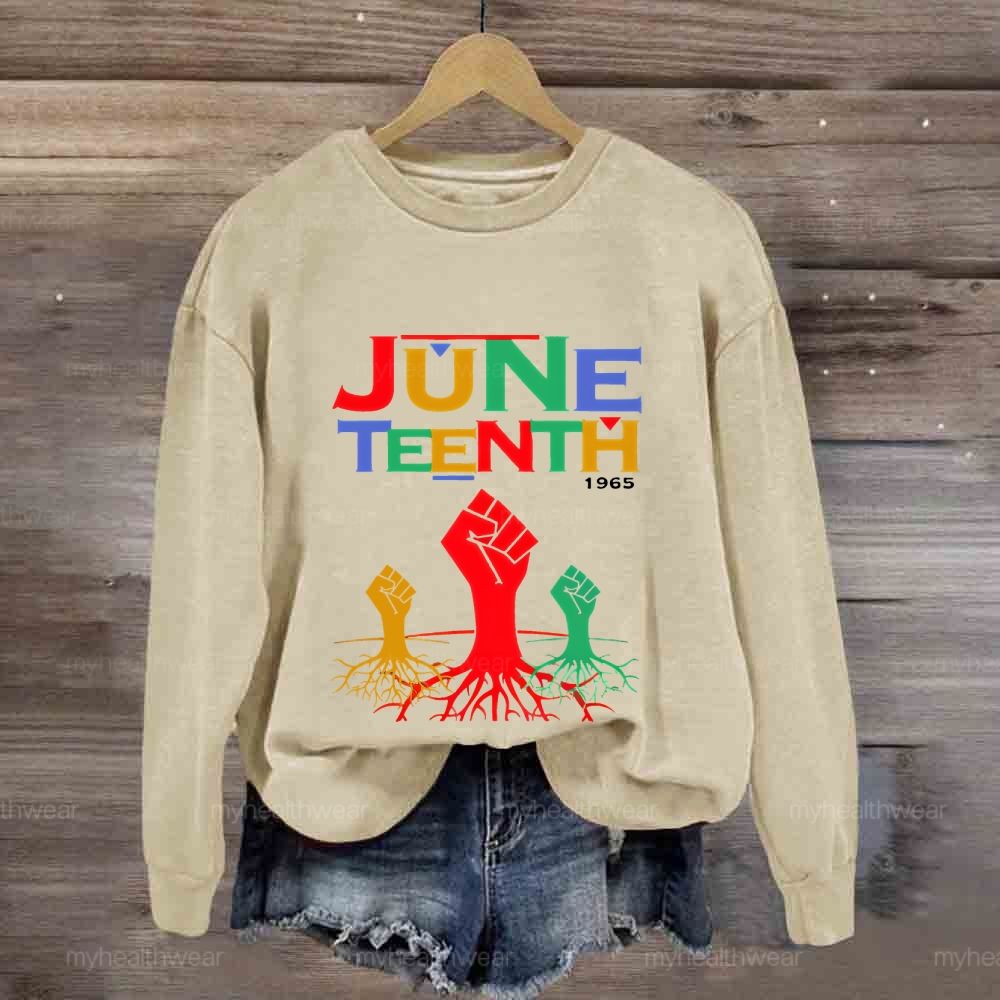 1965 Juneteenth Freedom Day Sweatshirt