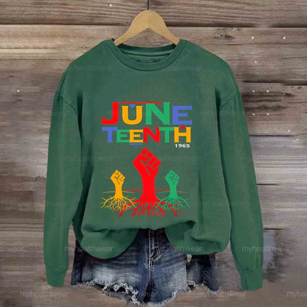 1965 Juneteenth Freedom Day Sweatshirt