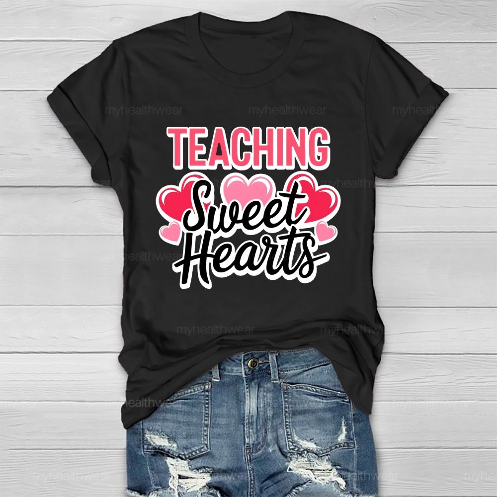 Teaching Sweet Hearts Healthwear T-shirt