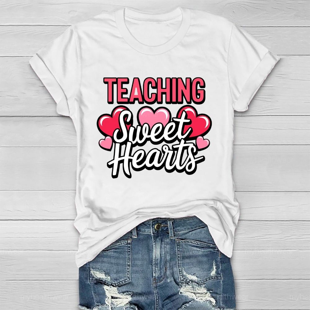 Teaching Sweet Hearts Healthwear T-shirt