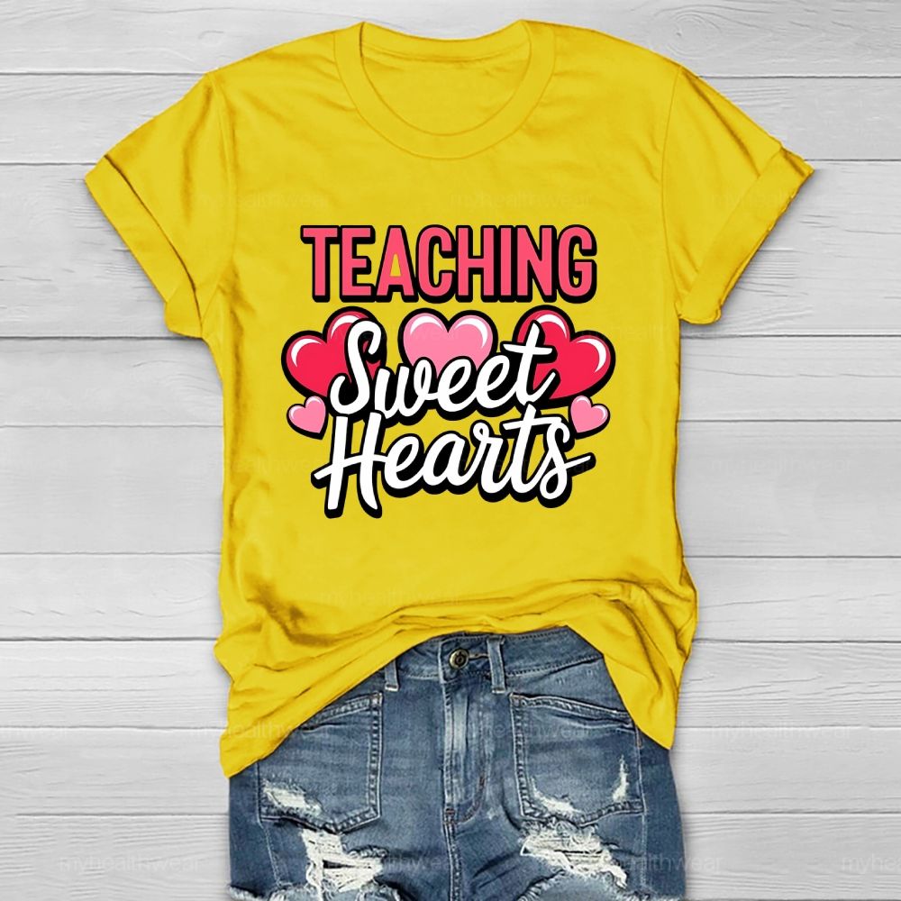 Teaching Sweet Hearts Healthwear T-shirt