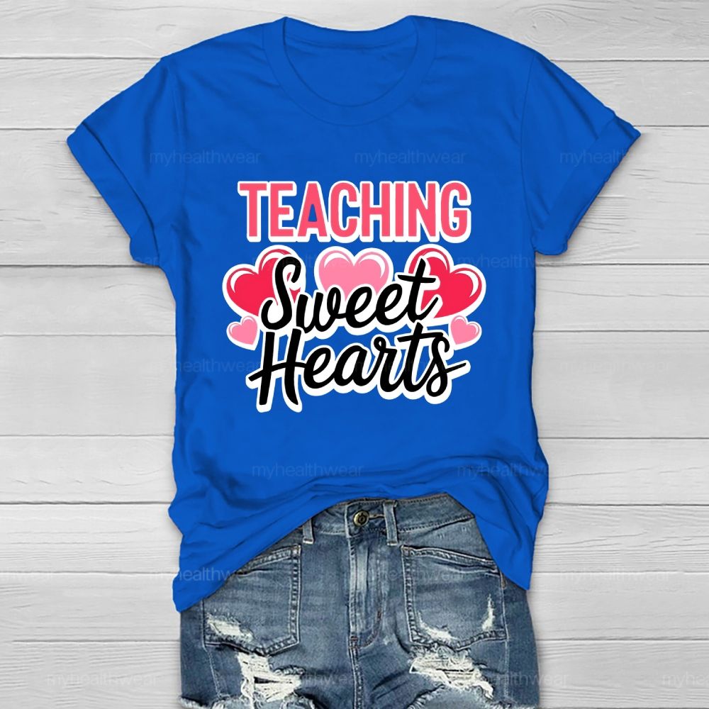 Teaching Sweet Hearts Healthwear T-shirt