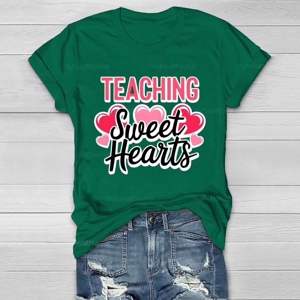 Teaching Sweet Hearts Healthwear T-shirt