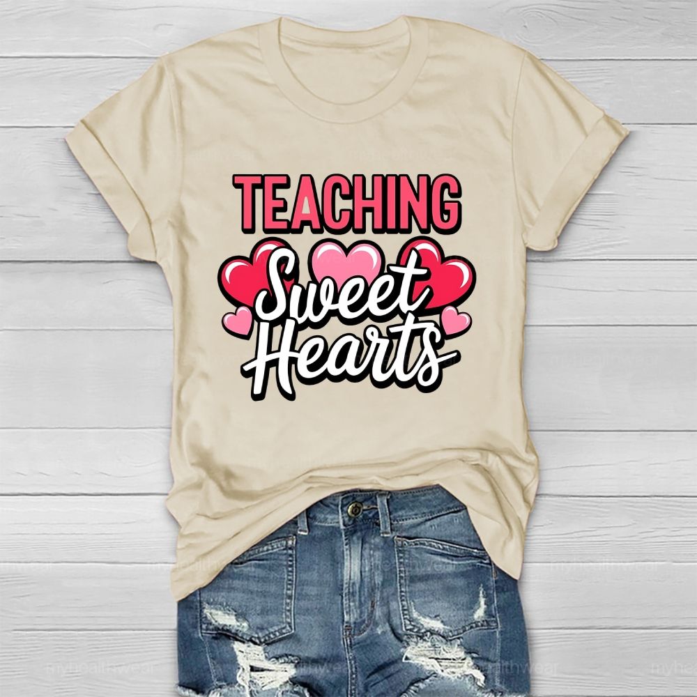 Teaching Sweet Hearts Healthwear T-shirt