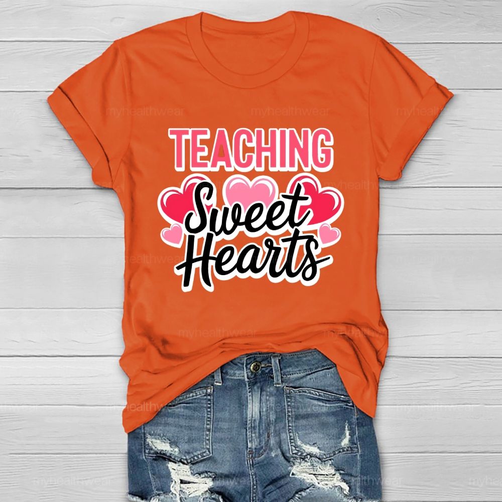 Teaching Sweet Hearts Healthwear T-shirt