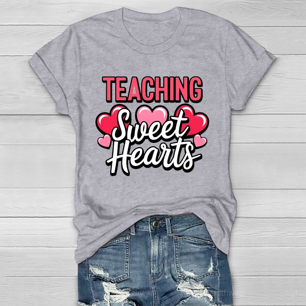 Teaching Sweet Hearts Healthwear T-shirt