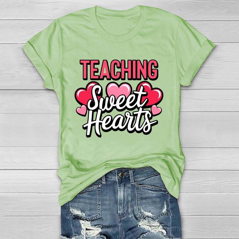 Teaching Sweet Hearts Healthwear T-shirt