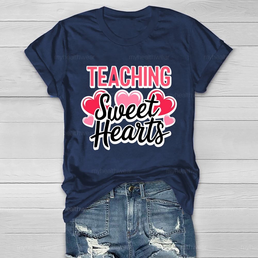 Teaching Sweet Hearts Healthwear T-shirt