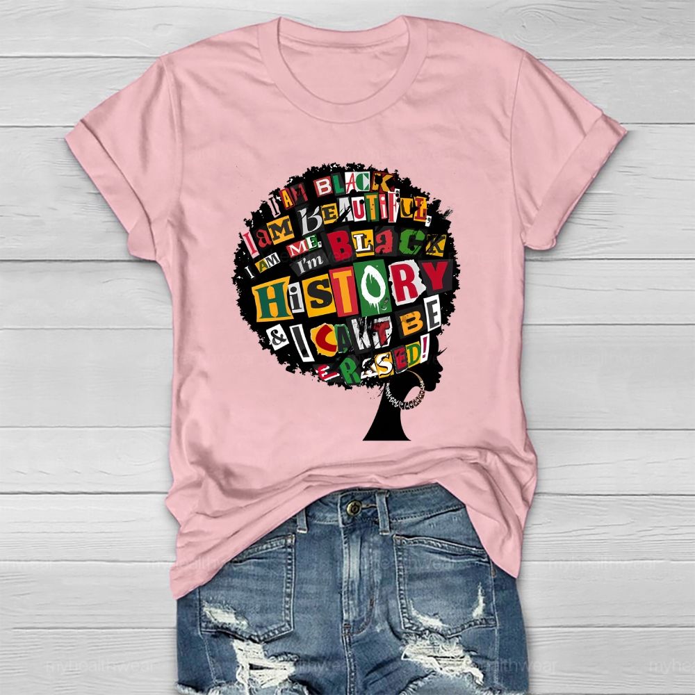 I  Am Black I Am Beautiful  Healthwear T-shirt