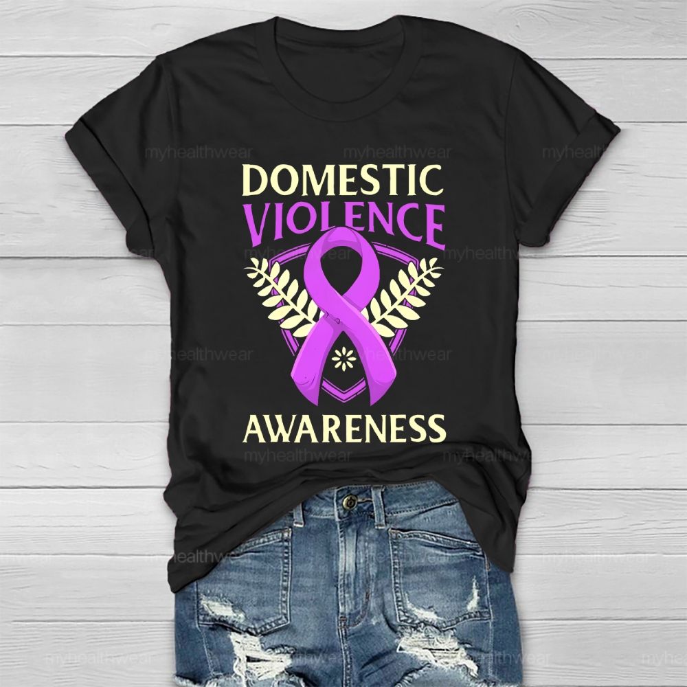 Domestic Violence Awareness Healthwear T-shirt