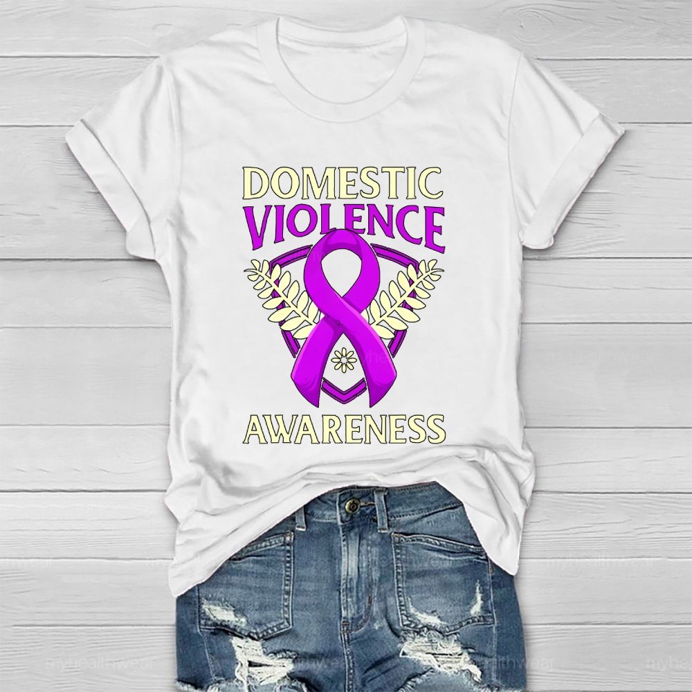 Domestic Violence Awareness Healthwear T-shirt