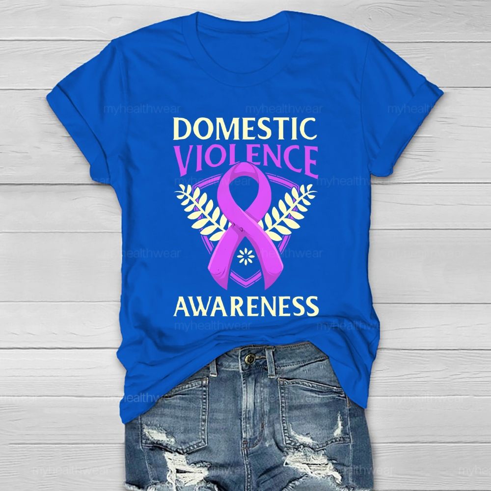 Domestic Violence Awareness Healthwear T-shirt