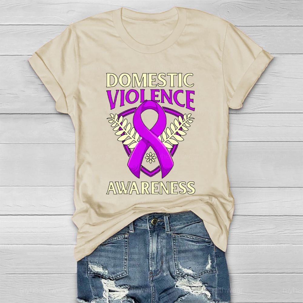 Domestic Violence Awareness Healthwear T-shirt