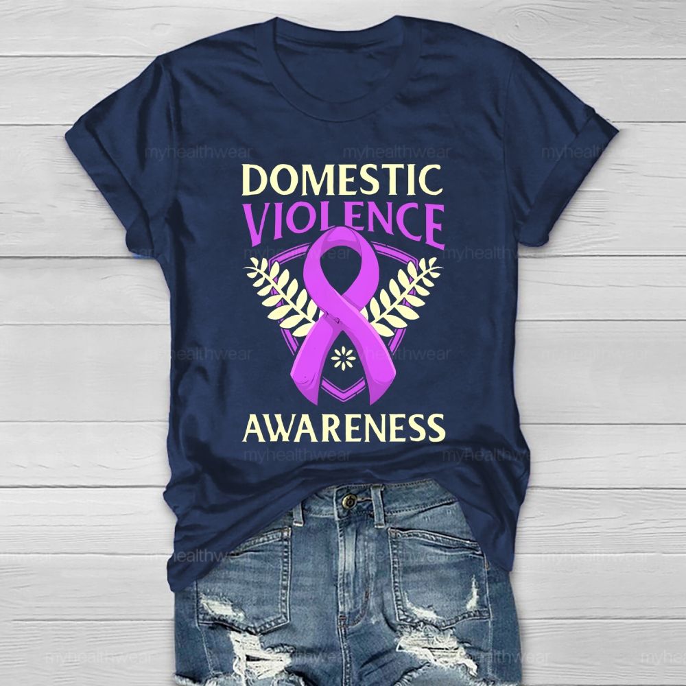 Domestic Violence Awareness Healthwear T-shirt
