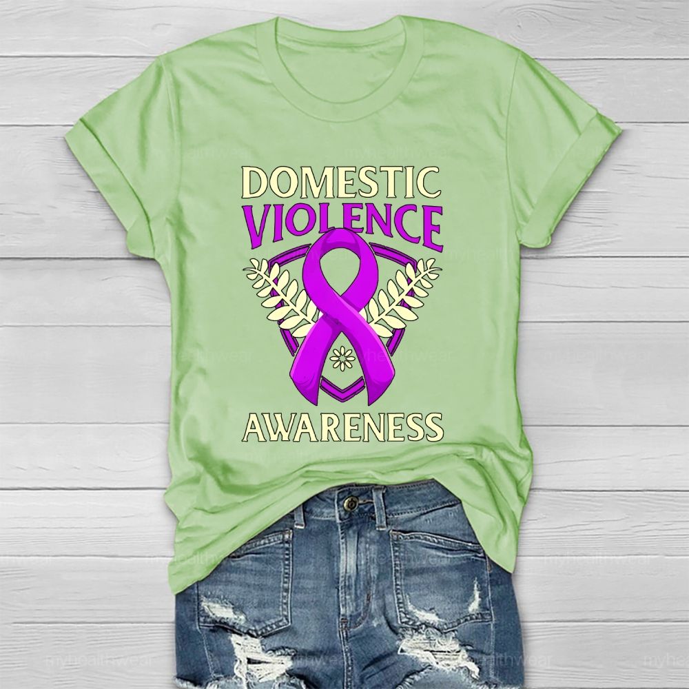 Domestic Violence Awareness Healthwear T-shirt