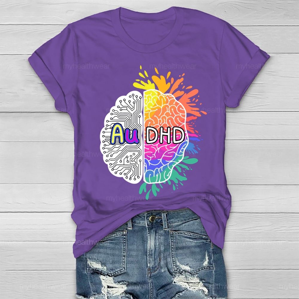 AuDHD Autism ADHD Healthwear T-shirt