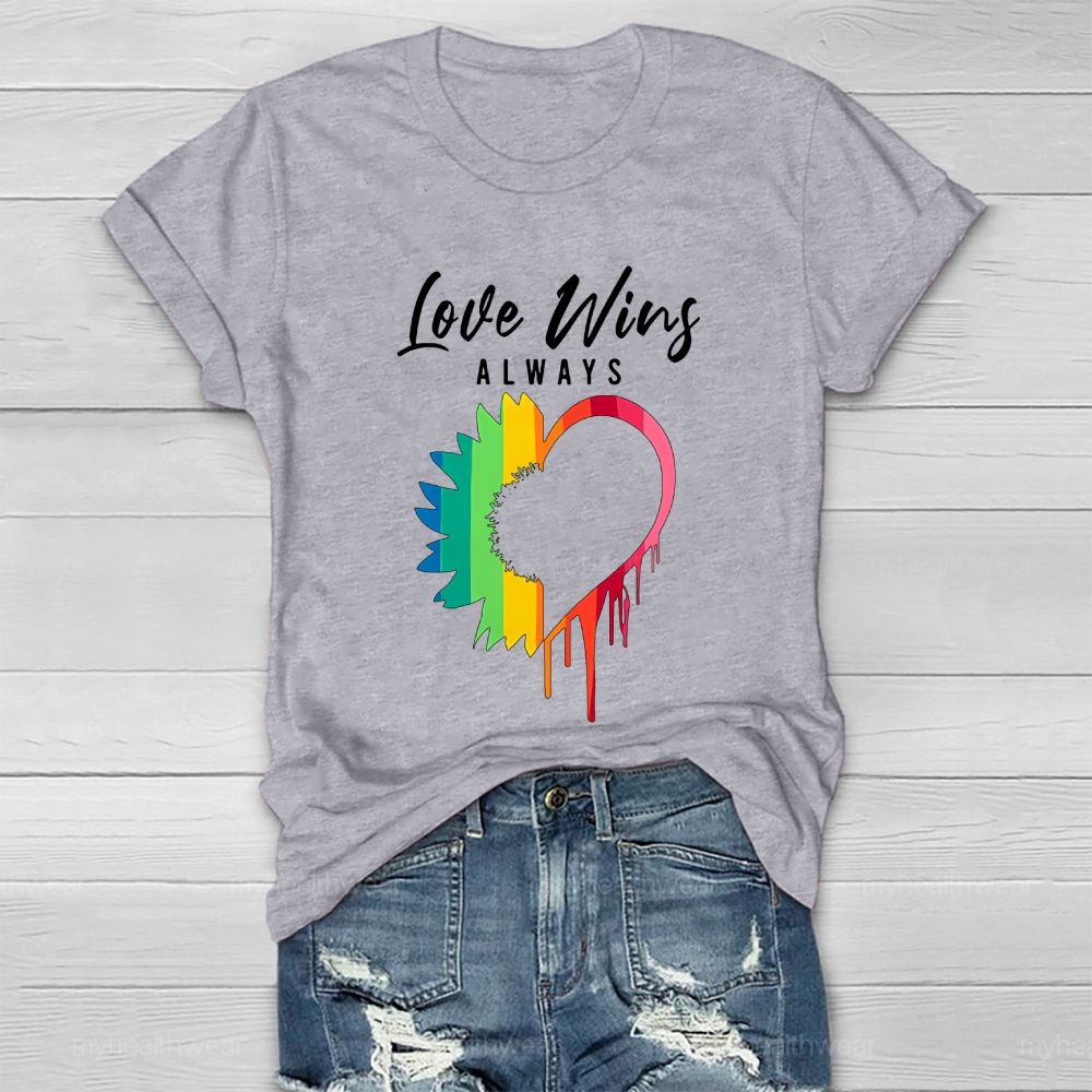 Love Always Wins  Healthwear T-shirt