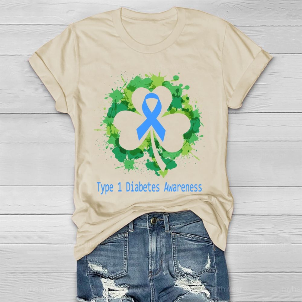 Type 1 Diabetes Awareness Healthwear T-shirt