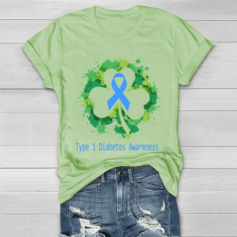 Type 1 Diabetes Awareness Healthwear T-shirt