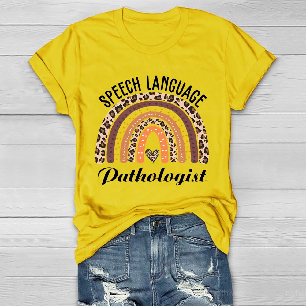 Speech Language Pathologist Healthwear T-shirt