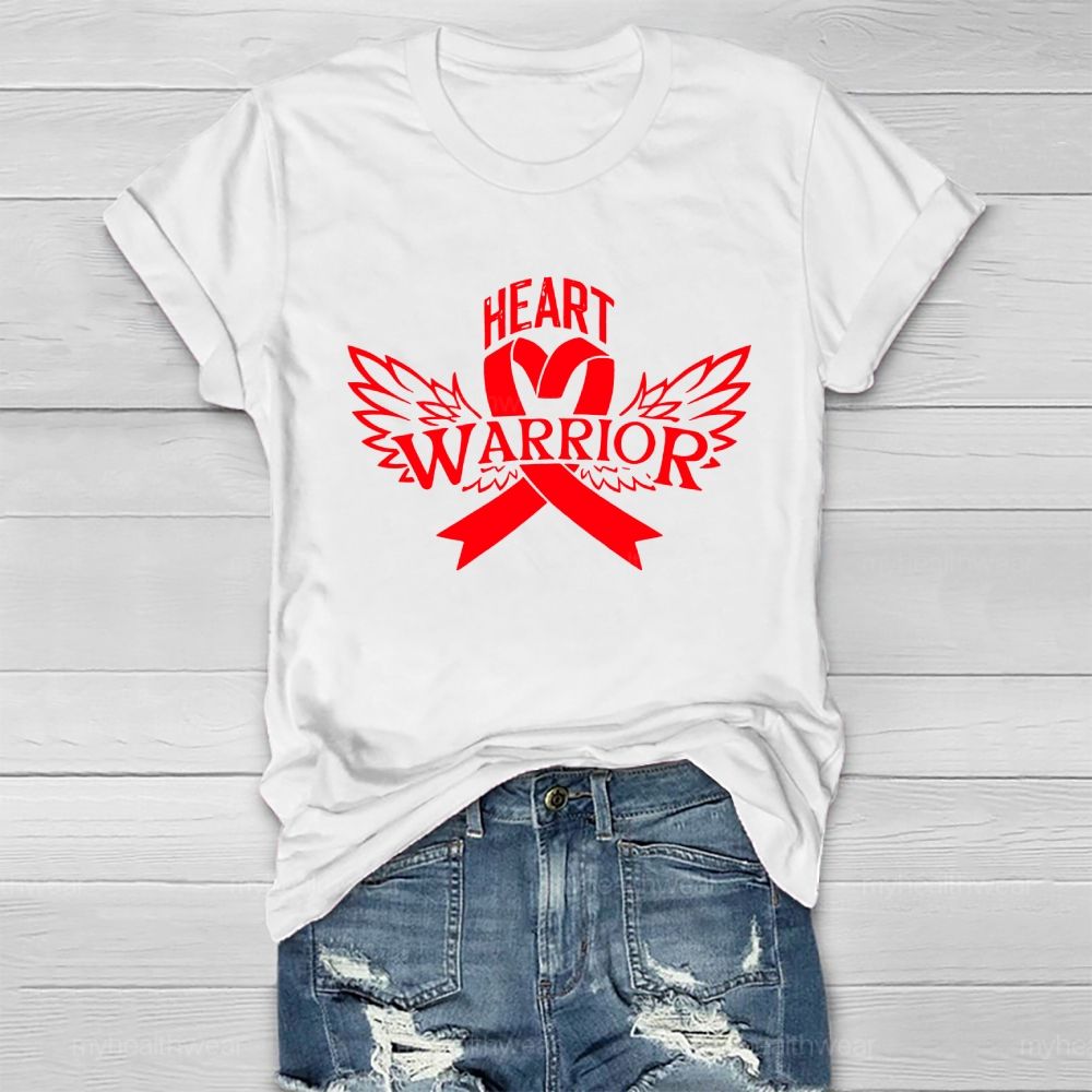 Heart Warrior CHD Awareness Healthwear T-shirt