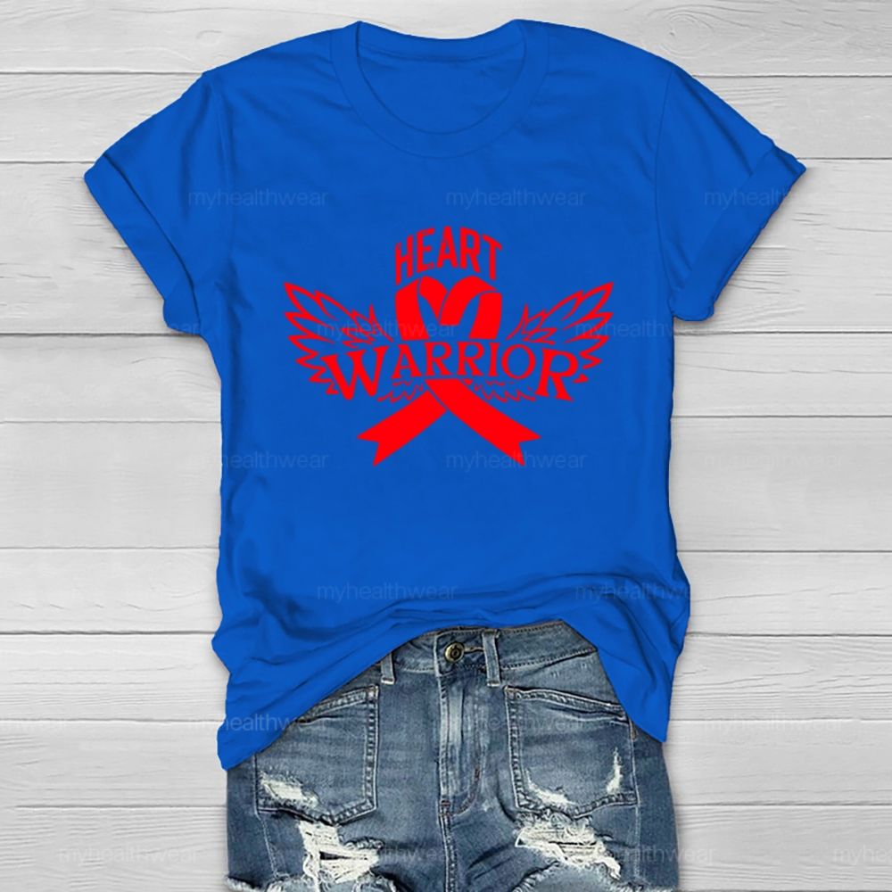 Heart Warrior CHD Awareness Healthwear T-shirt