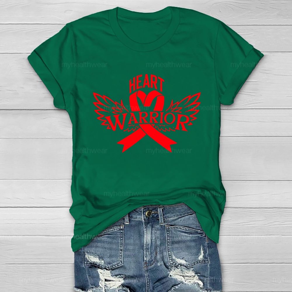 Heart Warrior CHD Awareness Healthwear T-shirt