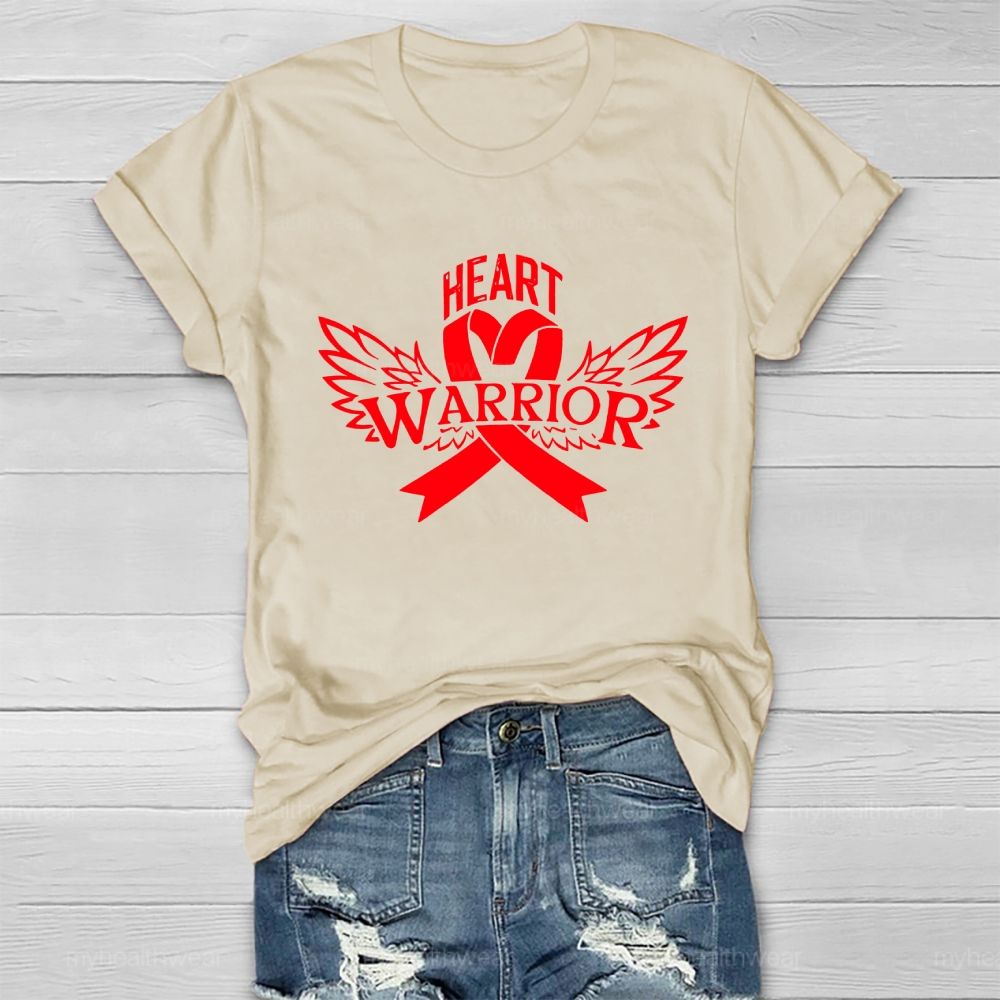 Heart Warrior CHD Awareness Healthwear T-shirt