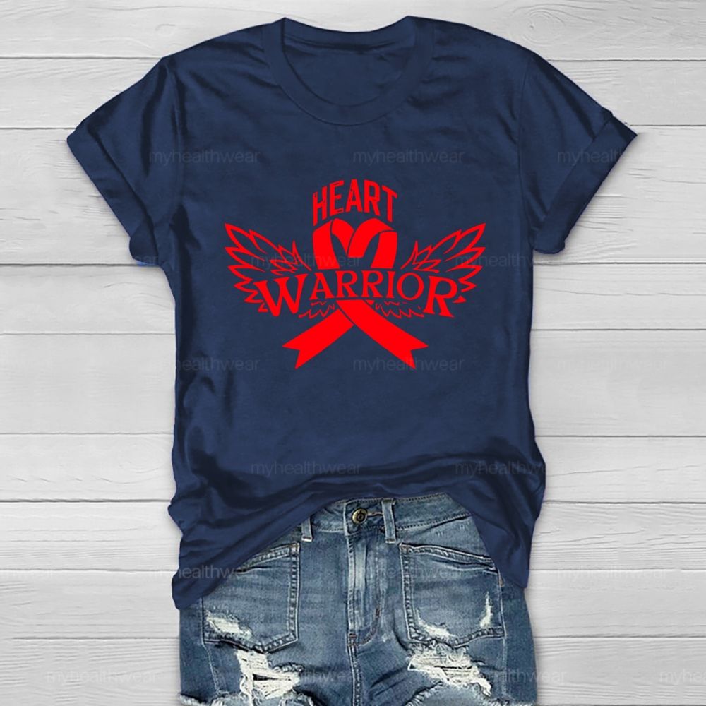 Heart Warrior CHD Awareness Healthwear T-shirt