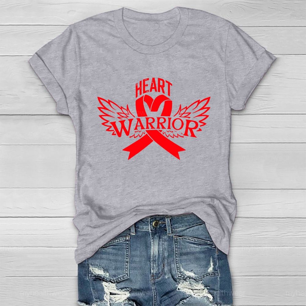 Heart Warrior CHD Awareness Healthwear T-shirt