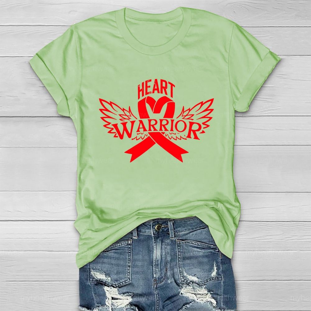 Heart Warrior CHD Awareness Healthwear T-shirt