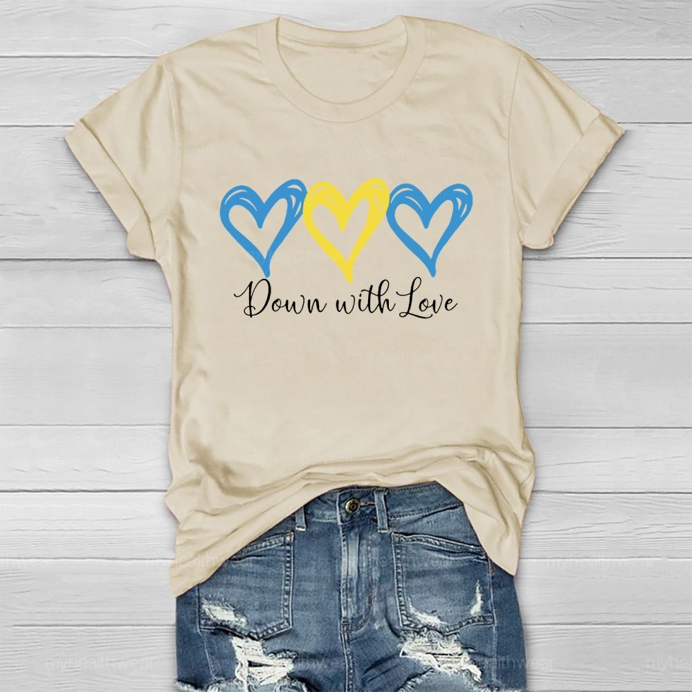 Down With Love  Healthwear T-shirt