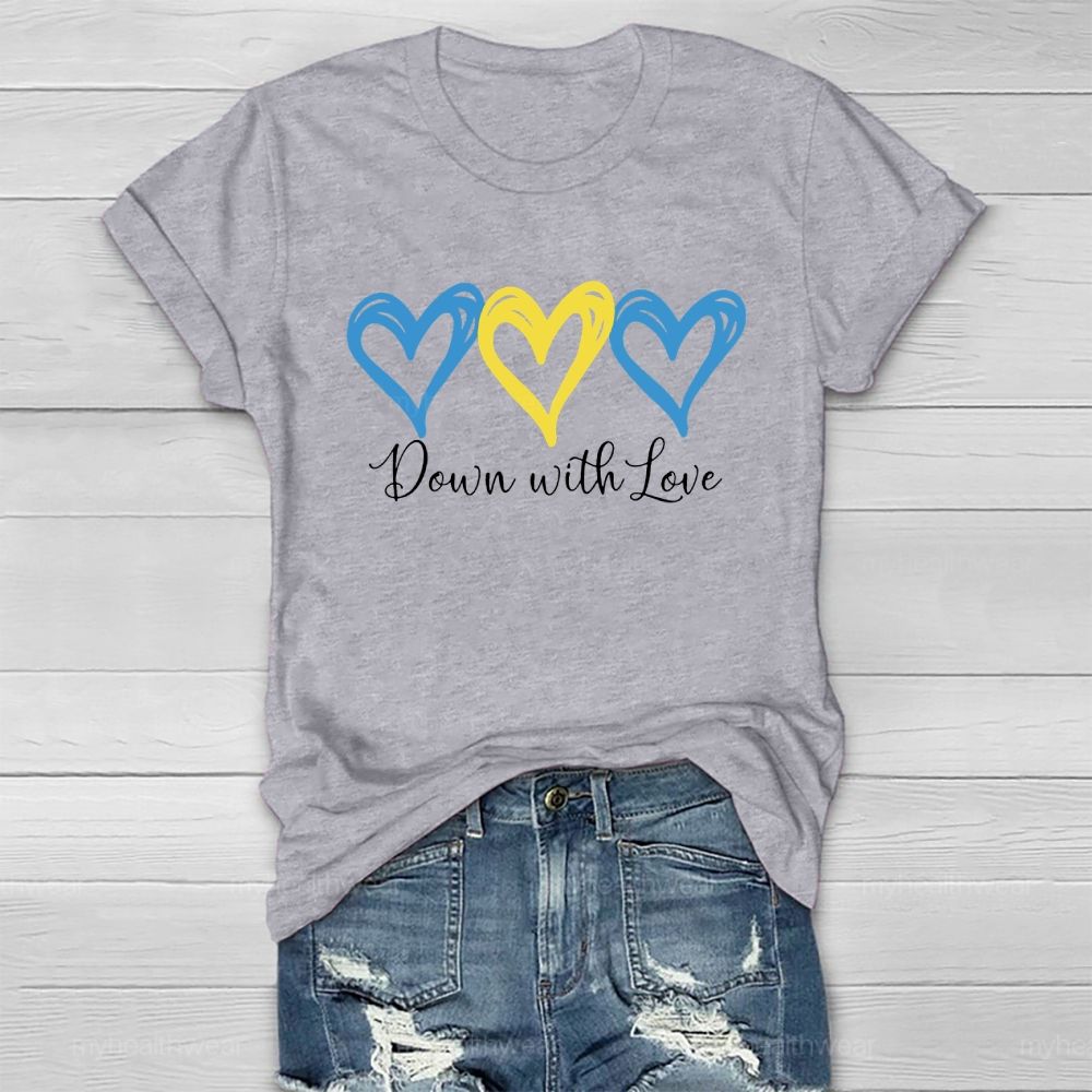 Down With Love  Healthwear T-shirt