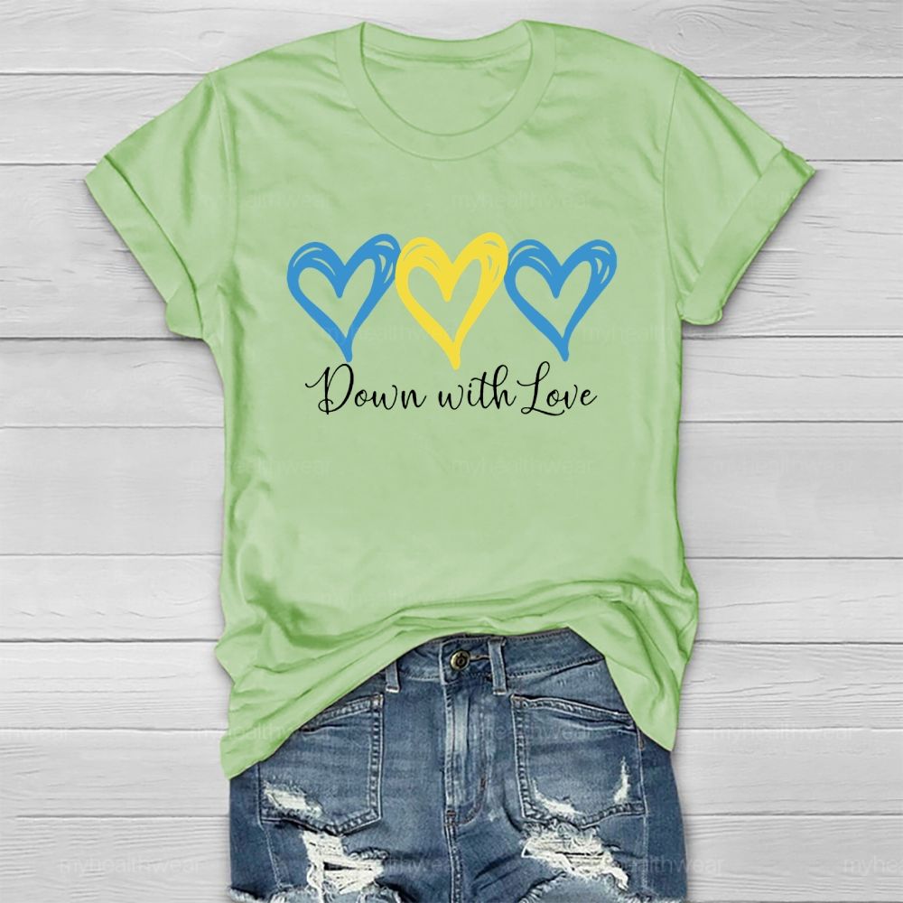Down With Love  Healthwear T-shirt
