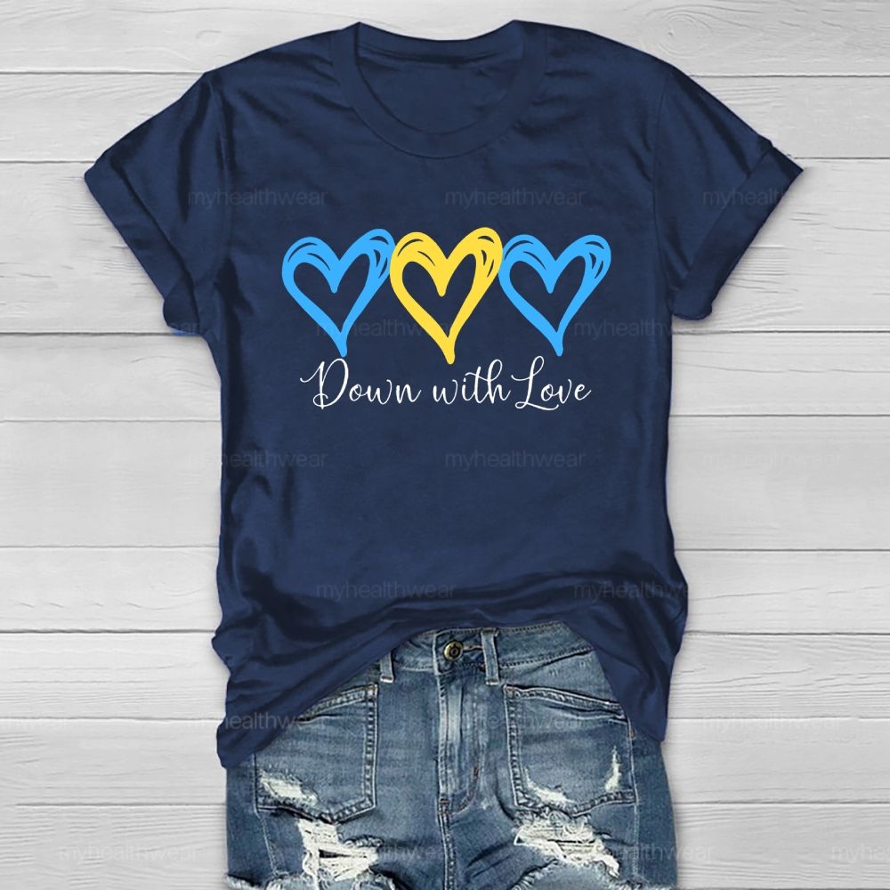 Down With Love  Healthwear T-shirt
