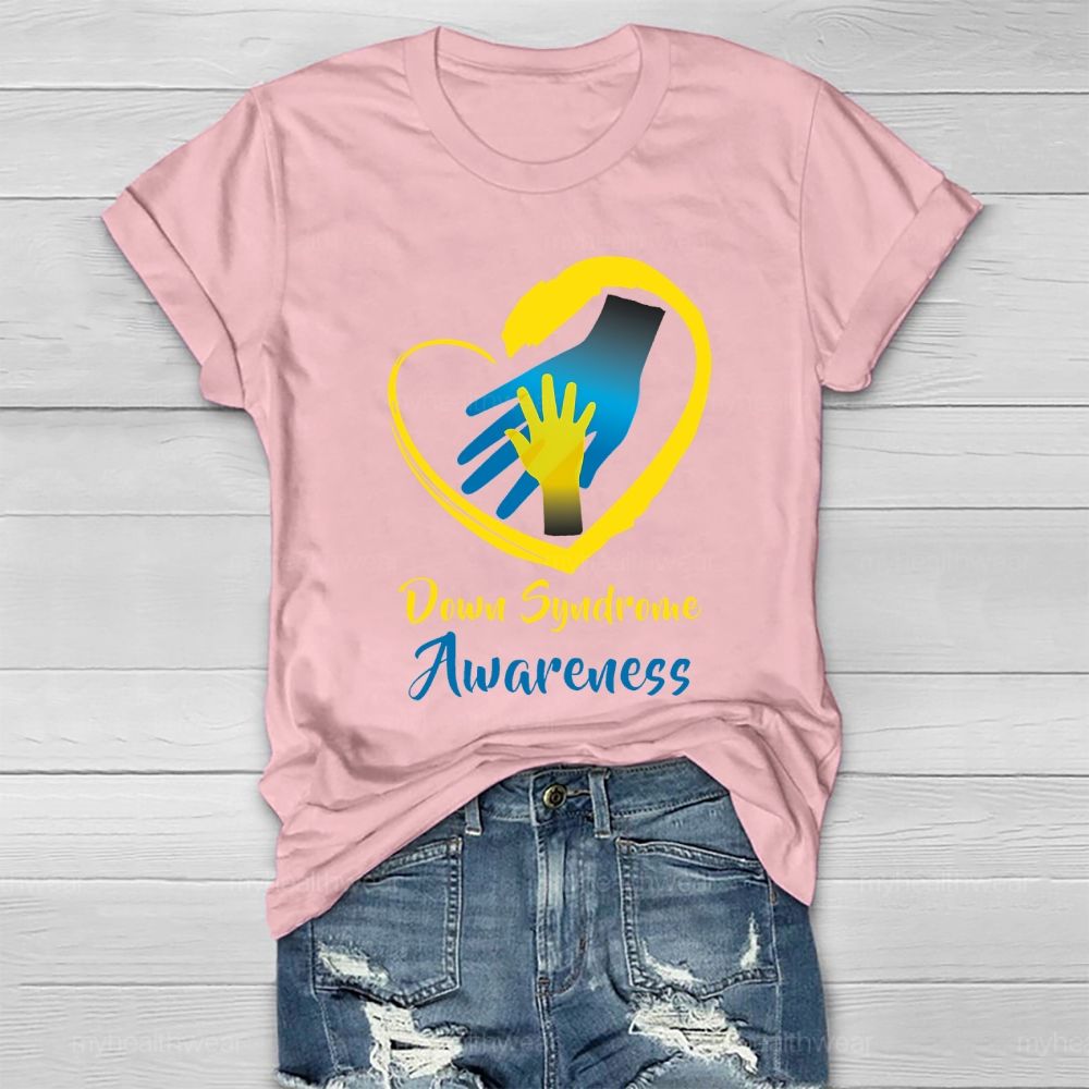Down Syndrome Awareness Healthwear T-shirt