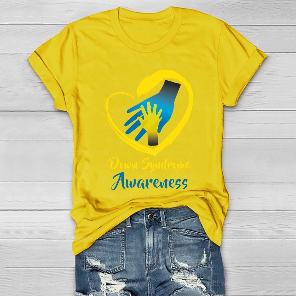 Down Syndrome Awareness Healthwear T-shirt
