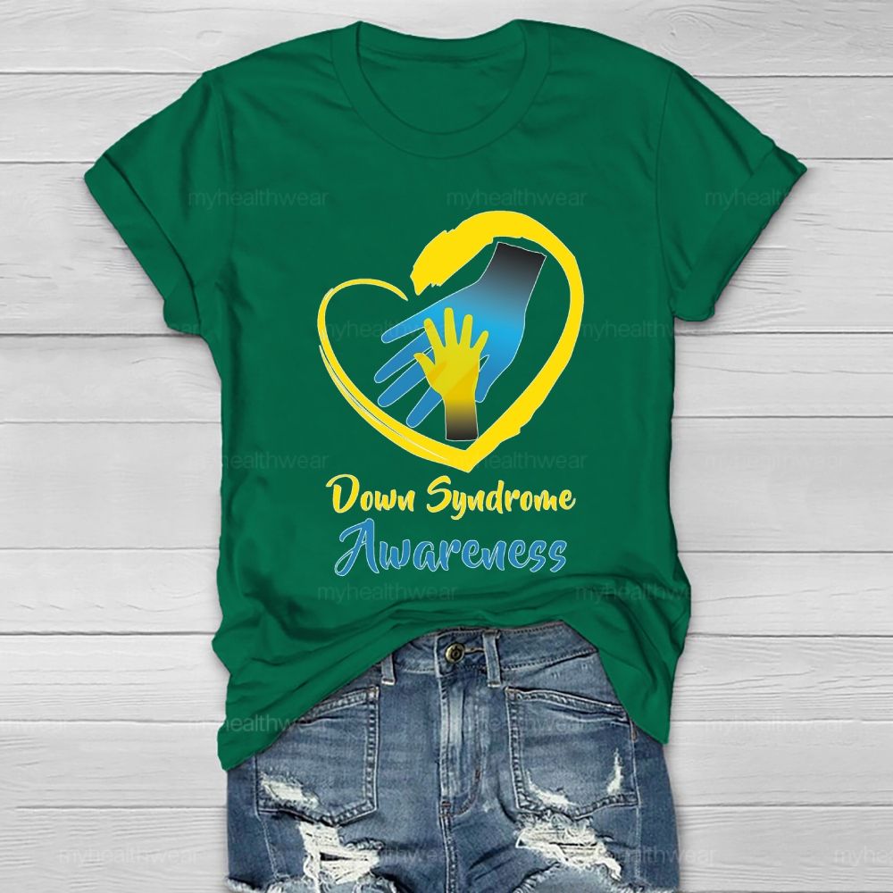 Down Syndrome Awareness Healthwear T-shirt